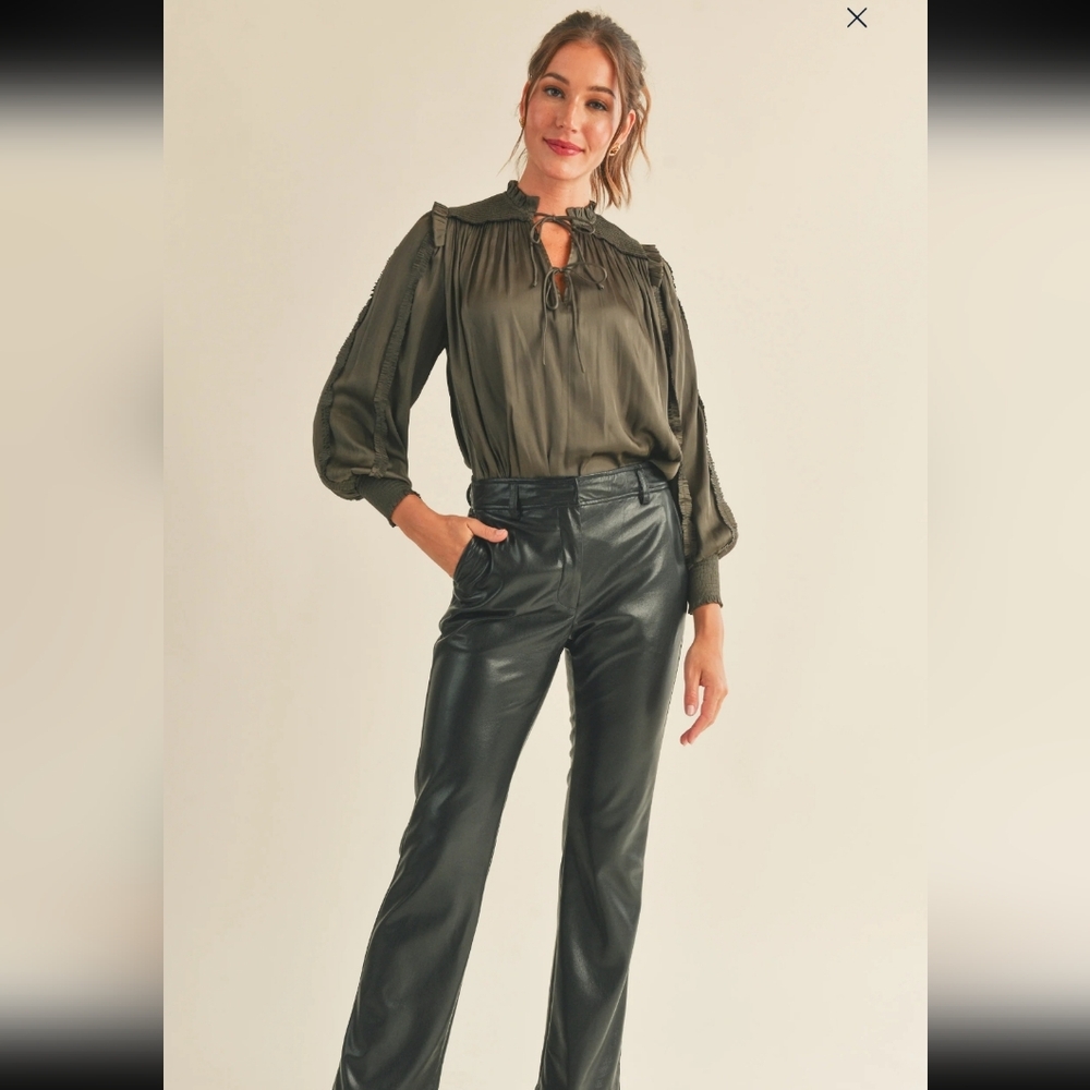 Karissa Ruffle Blouse
